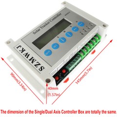Electronic Single/Dual Axis LCD Solar Panel Tracking Tracker Track Controller CL