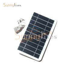 Solar Panel Output USB Outdoor Portable Solar System 5V 2W Mobile Phone Charger