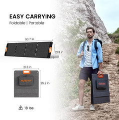 Portable Solar Panel 200 Watt Foldable 200W Solar Cell Solar Charger for Power S