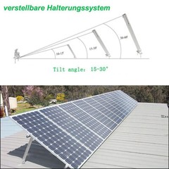 8 x Adjustable Solar Panel Mounting Brackets Tilt Mount Support For RV Roof Boat