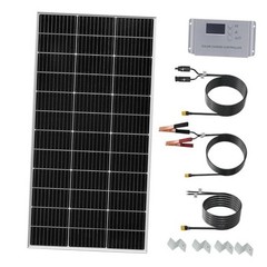120 Watt 12Volt Solar Panel Starter Kit Monocrystalline Module 120W solar kit