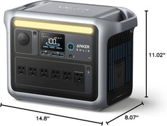 Solar Generator Full Charge in 1 Hours Life Home Backup Battery Solar generator