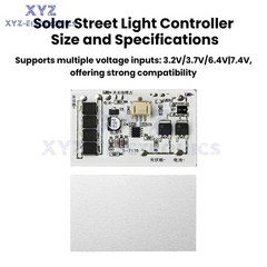 Solar Street Light Controller Circuit Board 3.2V 3.7V 6.4V7.4V Stepless Dimming