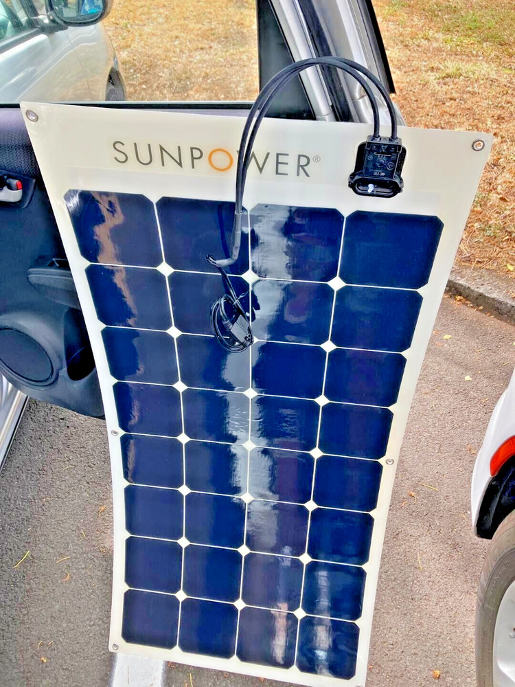 Sun Power Flexible Solar Panel 100 Watt (SAE CONNECTORS) SKU: SPR-E-FLEX-100