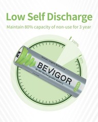 Rechargeable AA Batteries, 12 Pack 1000mAh 1.2V NiMH 1300x Times High Capacit…