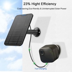 Weatherproof Solar Panel Charger for Blink 4th Gen – 360° Adjustable Mount