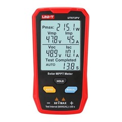 UT673PV Solar MPPT Meter Solar Watt Meter 800W Solar Panel Multimeter,