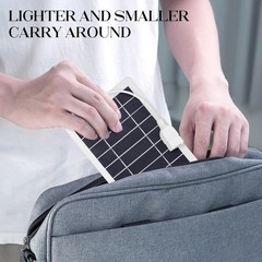 USB Solar Panel Charger,2pcs Portable Solar Panel Kit for Camera, Cell Phone …
