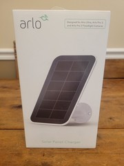Arlo Solar Panel Charger for Ultra/Pro 3 & Floodlight Cameras (Factory Sealed)