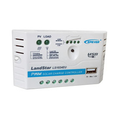 LS1024EU 10A EPEVER Solar Charge Controller With USB Port 12V 24V Solar Panel Ch