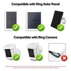 15FT USB-C Extension Cable – Waterproof Male to Female Charger for Solar Panels,