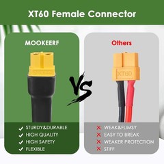 20FT Solar to XT60 Extension Cable 10AWG