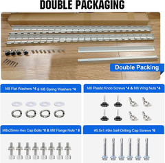 Upgraded 45In Solar Panel Mount Brackets, with Foldable Tilt Legs, Suitable for