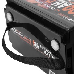 Marine Boat Battery 12V 100Ah LiFePO4, Built-in BMS, Expandable 20.48kWh