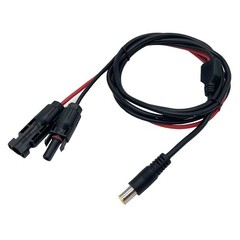 Solar Panel Connector to DC 8MM Adapter Cable, Compatible with Solar Connecto…