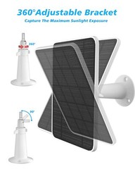Solar Panel Charger Compatible with Pro 5S/Pro 4/Pro 3/Pro 3 Floodlight/Ultra