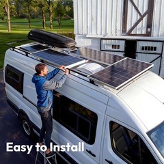 High Efficiency 200W Solar Panels – Compact 12V PV Modules for Easy Installation