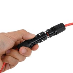 Solar Panel Extension Cable 10Ft 12AWG with Female Male Connector Adaptor Kit