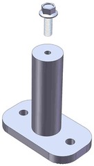 Magerack 6″ Standoff Post for Solar Panel Module PV Mounting Racking Pack of 10