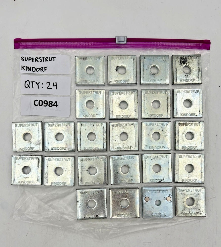 Thomas & Betts Square Washers AB241 – Lot of 24