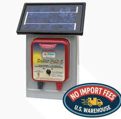 Parmak DF-SP-LI Deluxe Field Solar Pak 6 Fence Charger 25-Mile Range 1.4 Joule