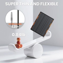20W 12V Solar Panel Charger Kit with Built-in Charge Controller – Portable Wa…
