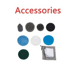 8PCS Electric Cleaning Brush Heads – Bathroom & Kitchen Accessories