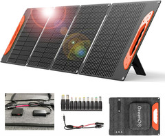 100 Watt Foldable Solar Panel, High Efficiency Solar Panels Portable IP67 Waterp
