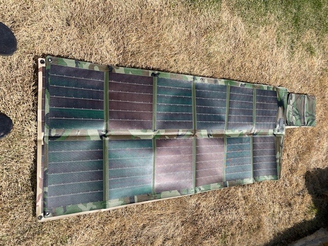 Powerenz 75W Foldable Solar Panel– Woodland Camo– Lightweight Military-Grade OEM