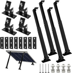 Adjustable Solar Panel Tilt Mount Brackets Aluminum Alloy Solar Panel Mounting S