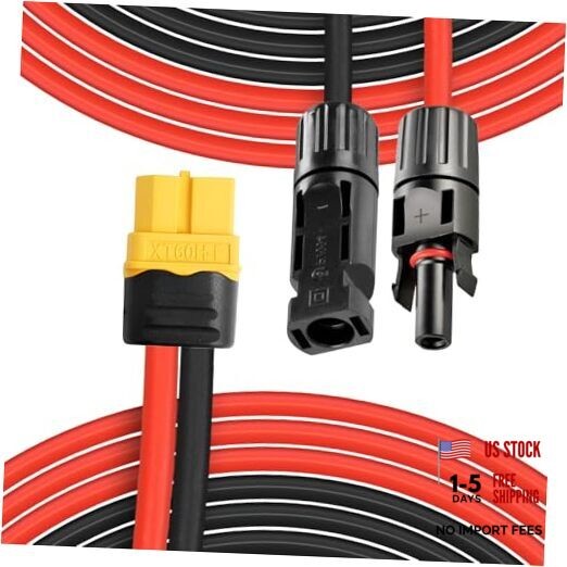 XT60 Charge Extension Cable 10Ft 10AWG or 10Ft/3M XT60 10AWG