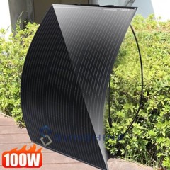 High-Efficiency Flexible 200W 400W Mono Solar Panel PV for RV Roofs Super Large