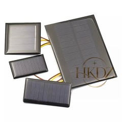 Mini Solar Panel Epoxy Solar Cell 2V 5V 6V 12V Polycrystalline DIY Toy