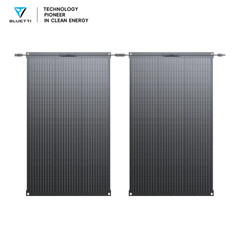 BLUETTI PV100 FX Flexible Solar Panel 23.4% Conversion for RV Trip/Boat/Balcony