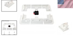 Robust 7-Piece Solar Mounting Kit for Stable, Cool Operation on Flat Surfaces