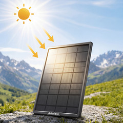 20W Solar Panel for Trail & Game Camera Security Rechargeable 25000mAh Battery