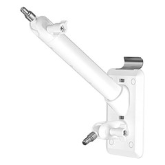 HOLACA 2-in-1 Vinyl Siding Clips for Ring Solar Panel, Spotlight Pro/Plus White