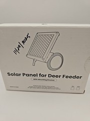 6V 1.5W Solar Panel to Recharge Deer Feeder Battery Solar Charger with Bracket