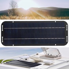 US Stock 30W 12V Solar Panel Trickle Charger Battery Maintainer for Car RV Boat