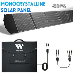 400W Portable Solar Panel Folding Charger Power with Kickstands Power Station