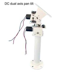 DC Dual-axis Gimbal Solar Tracking Monitoring Robot Heavy Load and High Torque