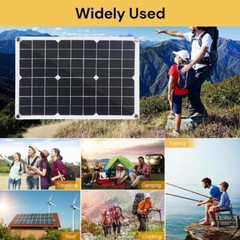 Lightweight 150W 300W Solar System Panel Kits 30A PWM MPPT Charge Controller