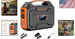 Lightweight Solar Generator with Multiple Charging Ports