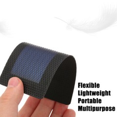 0.3W/2V DIY Soft Solar Panel Module Bendable Flexible Z4G9