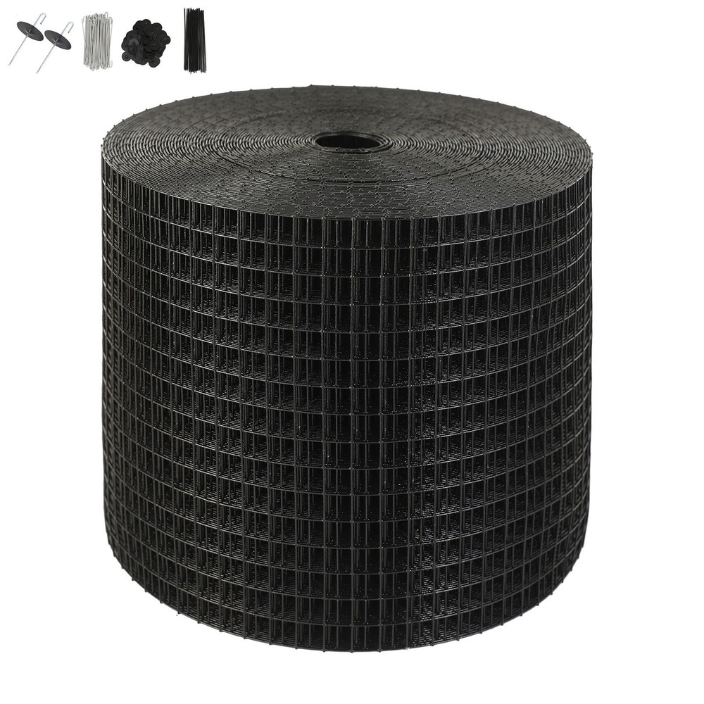 6″x100ft Solar Panel Guard Mesh, Rust-Proof PVC Coating & 0.7mm Wire