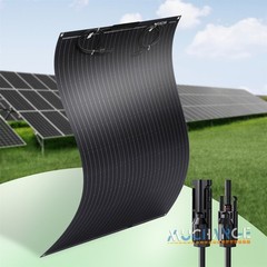 400W Flexible Solar Panels 12V Portable Power Rooftop Camping RV Battery Charge