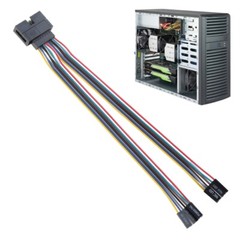 16PIN to 2Pin Super Chassis Front Panel Adapter Server Cable 1007 24AWG