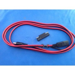 SAE Solar Connector to DC 8Mm Adapter 14AWG DC 8Mm Male to SAE Cable Compatible