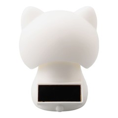 Smiling Eyes Solar Nodding Cat for Car/Home Decoration Cute and Eco friendly