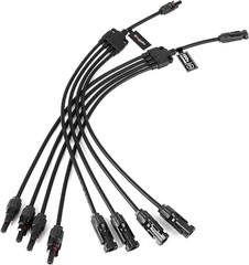 Bougerv Solar Y Branch Connectors Extra Long Solar Panel Parallel Connectors